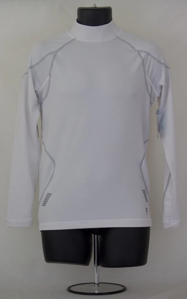 Camisa de correr Fila Sport Performance tecnología absorbente blanca talla L nueva con etiquetas Foto 2 de 4