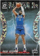 2023-24 Donruss Optic PAUL GEORGE Raining 3s Fast Break Holo