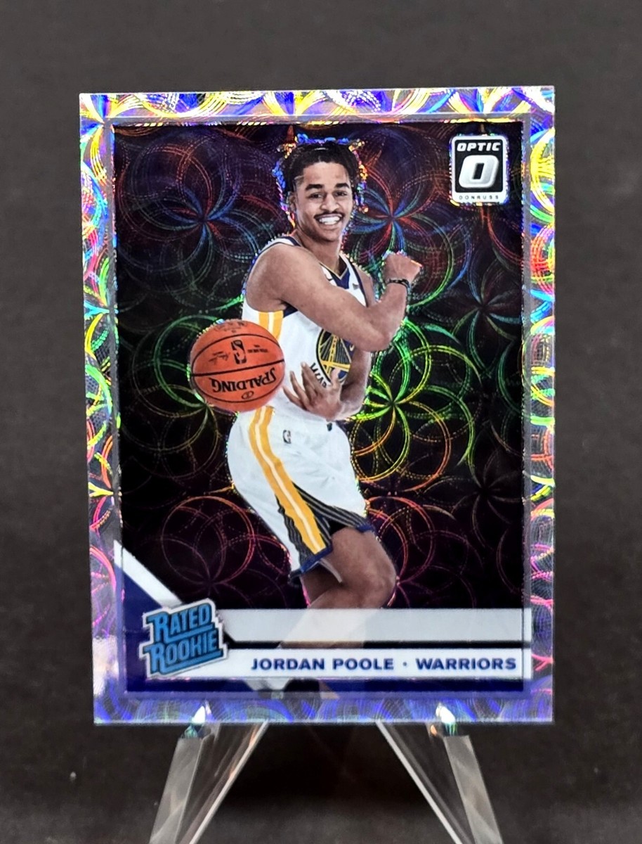 2019 donruss optic jordan poole Auto サイン Jordan Poole 2019-20 Panini Donruss OPTIC Signature Series