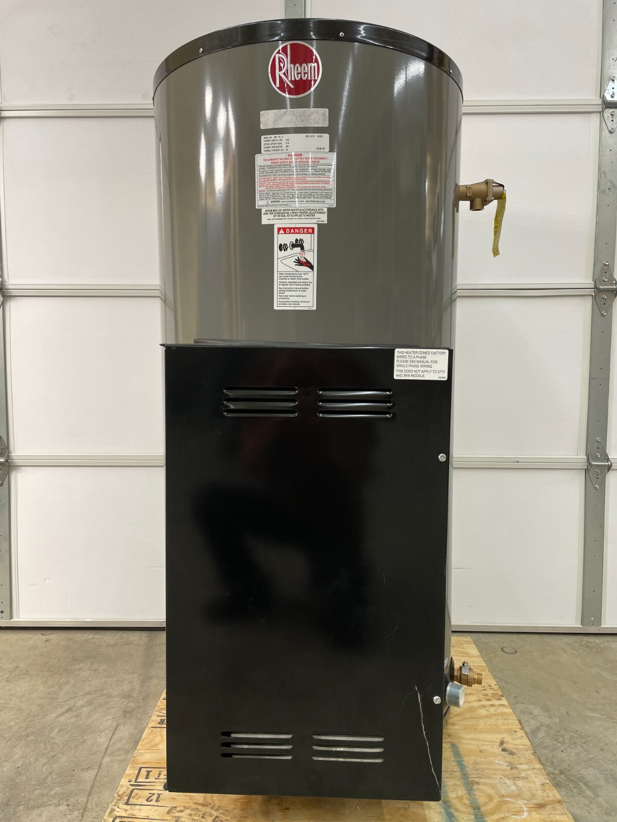Gas Water Rheem Model Proe50 T2 Rh95 Rheem 50 Residential Electric