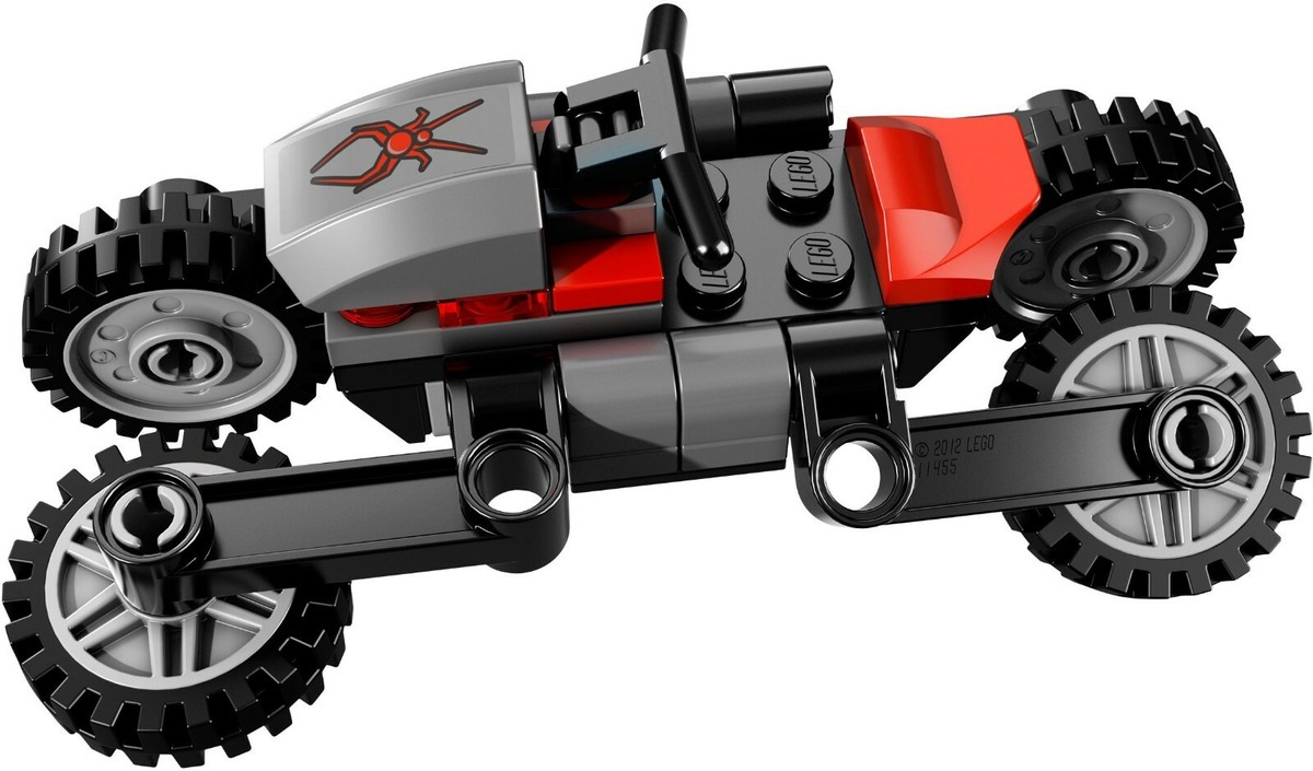 Lego 76004 Spider-Man Spider-Cycle Chase - Authentic Factory