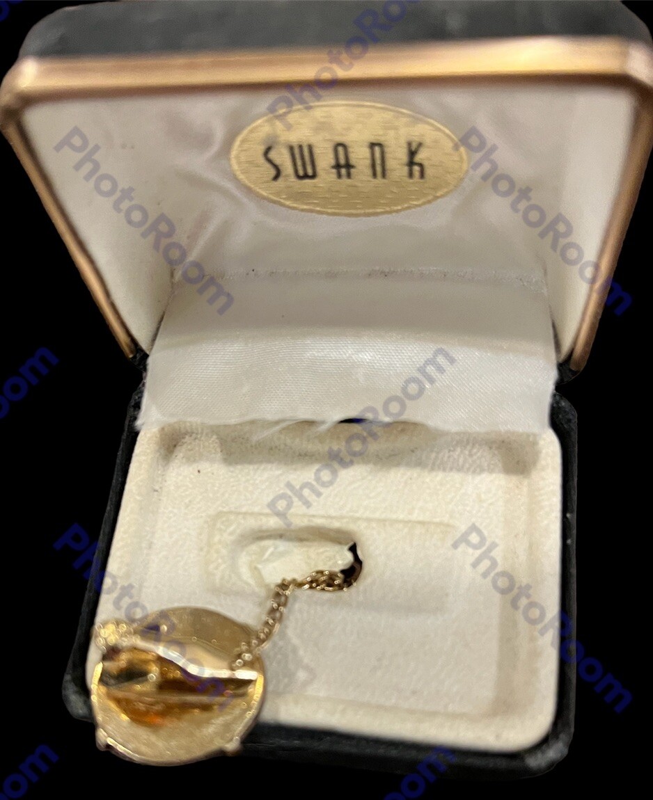 VINTAGE SWANK 1899 INDIAN HEAD PENNY TIE CLIP & BOX | eBay