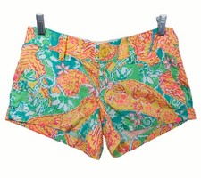 Lilly Pulitzer Walsh Short Pop Goes The Lemur Womens 30 Size 0