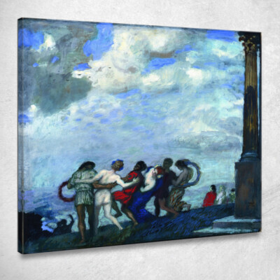 Der Tanz Franz von Stuck, fvs90 Leinwandbild