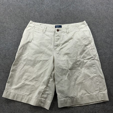 Polo Ralph Lauren Shorts Boys 20 Khaki Preppy Casual 11" Inseam Youth