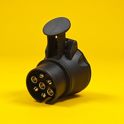 7 Pin auf 13 Pin Adapter Profi Anhänger Wohnwagen Abschleppen Nickel Steckdose Stecker