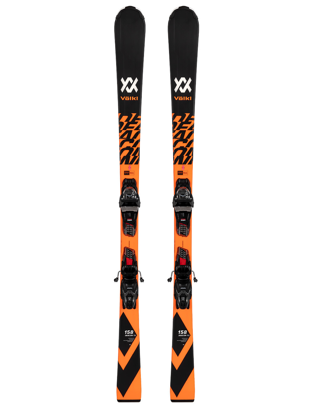 VOLKL DEACON 7.2 + MARCADOR TP10 con GRIP WALK Nuevo Esquí Allround Hombre 2023