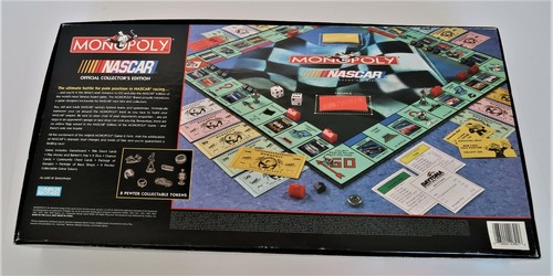 NASCAR Official Collectors Edition 1997 Monopoly Board Game Nice Complete - Picture 12 of 12