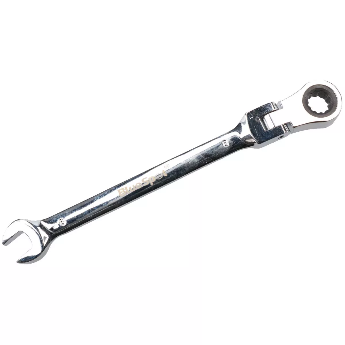 8mm Metric Flexible Flexi Head Ratchet Combination Spanner Wrench
