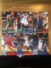 2009-10 UD Basketball 6 Cards Miscut By Manufacturer Wafer Davis Arthur Gomes