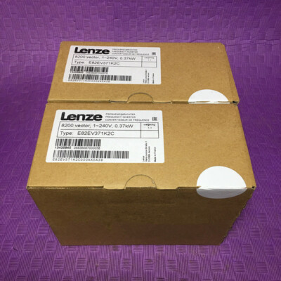 Lenze E82EV371K2C 8200 Vector Frequency Inverter 0.37kW 230V 1 Phase