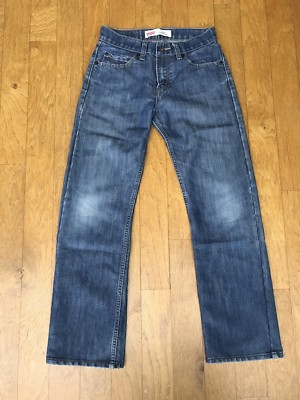 Jeans Levi's 514 Kids/Teen - Taille 26x26 (équivalent 12 EUC), Bleu, Coupe Droite Stretch