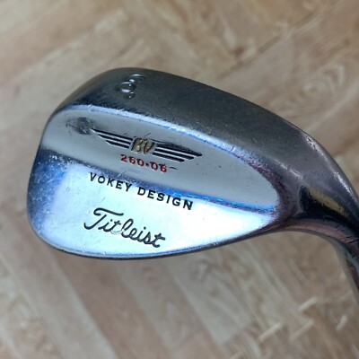Titleist Vokey Design 260-06 60° Lob Wedge RH Silver/Chrome Finish