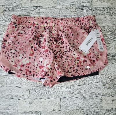 RBX LIVE.LIFE.ACTIVE ,SIZE LG SHORTS W/ LAZER CUT & INNER COMPRESSION SHORT/New