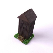 Wooden Outhouse Building Tabletop Terrain Gaming Scenery for Warhammer RPG D&D