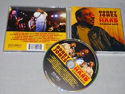 BOBBY JONES - COMIN BACK HARD / USA-ALBUM-CD 2009 (CD MINT-)