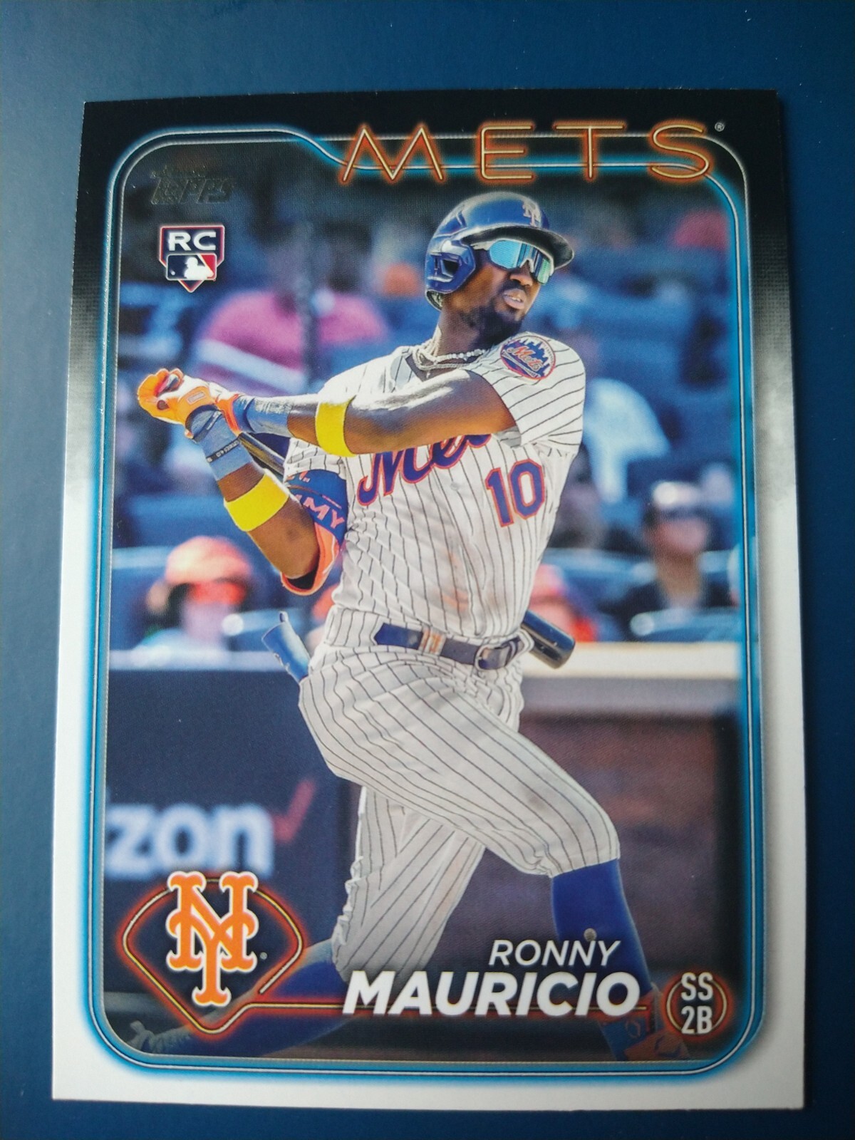 2024 Topps Series 1 Ronny Mauricio #224 New York Mets Rookie RC