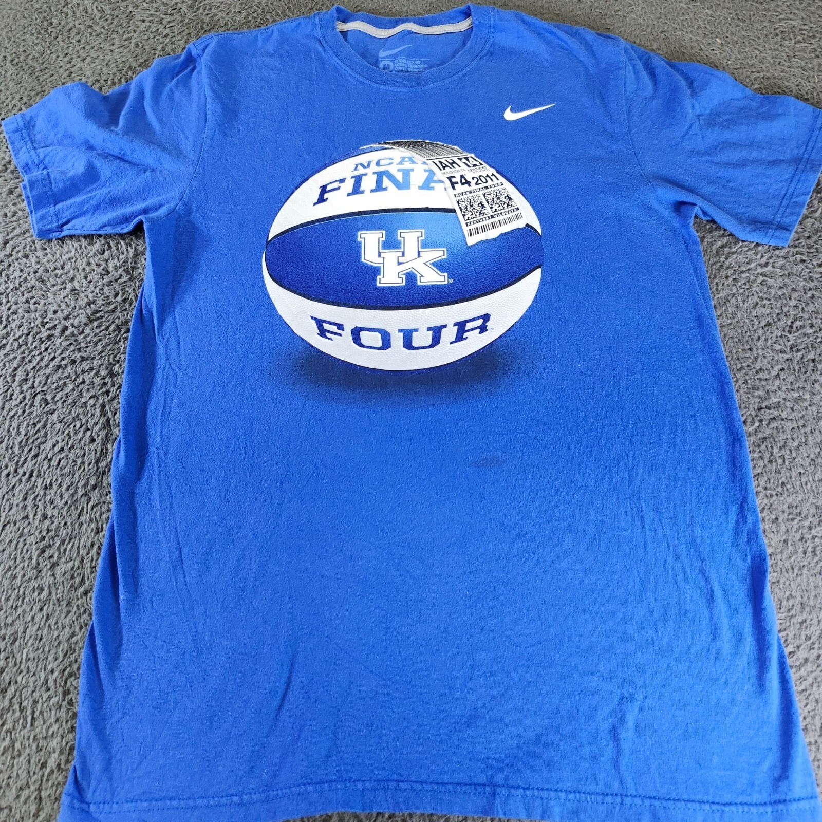 NCAA Final Four 2011 Kentucky Basketball T-Shirt Nike Blue