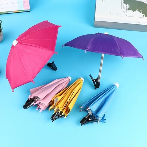 Mobile Phone Sunshade Umbrella-clip Type Parasol Phone Holder Rainproof 202 new - Photo 7 sur 21