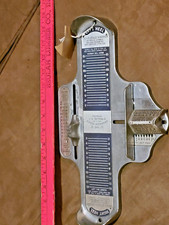 Vintage Working The Brannock Device Women's Style Shoe Sizer, Syracuse, N.Y.