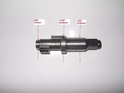 Impact sale wrench anvil