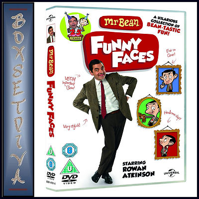 MR BEAN FUNNY FACES Rowan Atkinson *BRAND NEW DVD***