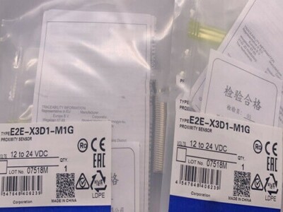 1PC Omron E2E-X3D1-M1G Proximity Switch Sensor E2EX3D1M1G New Expedited Shipping