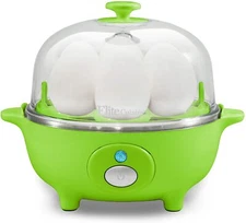 Elite Cuisine EGC-007G Maxi-Matic Egg Poacher & Egg Cooker with 7 Egg Capacity, 
