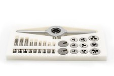 RESTPOSTEN HSS Gewindeschneider Satz M1 - M2,5 Miniatur Modellbau  - 31 Teile