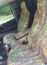 Truck Bench Seat Covers Camo Tree Fits 04-12ford Ranger 6040 Seatconsole Cover
