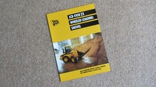 JCB 410B ZX  WHEELED LOADING SHOVEL BROCHURE 9999/4464  4/99 Circa 1999
