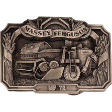 New Massey Ferguson MH 72 Tractor Harris Farmer Farming NOS Vintage Belt Buckle
