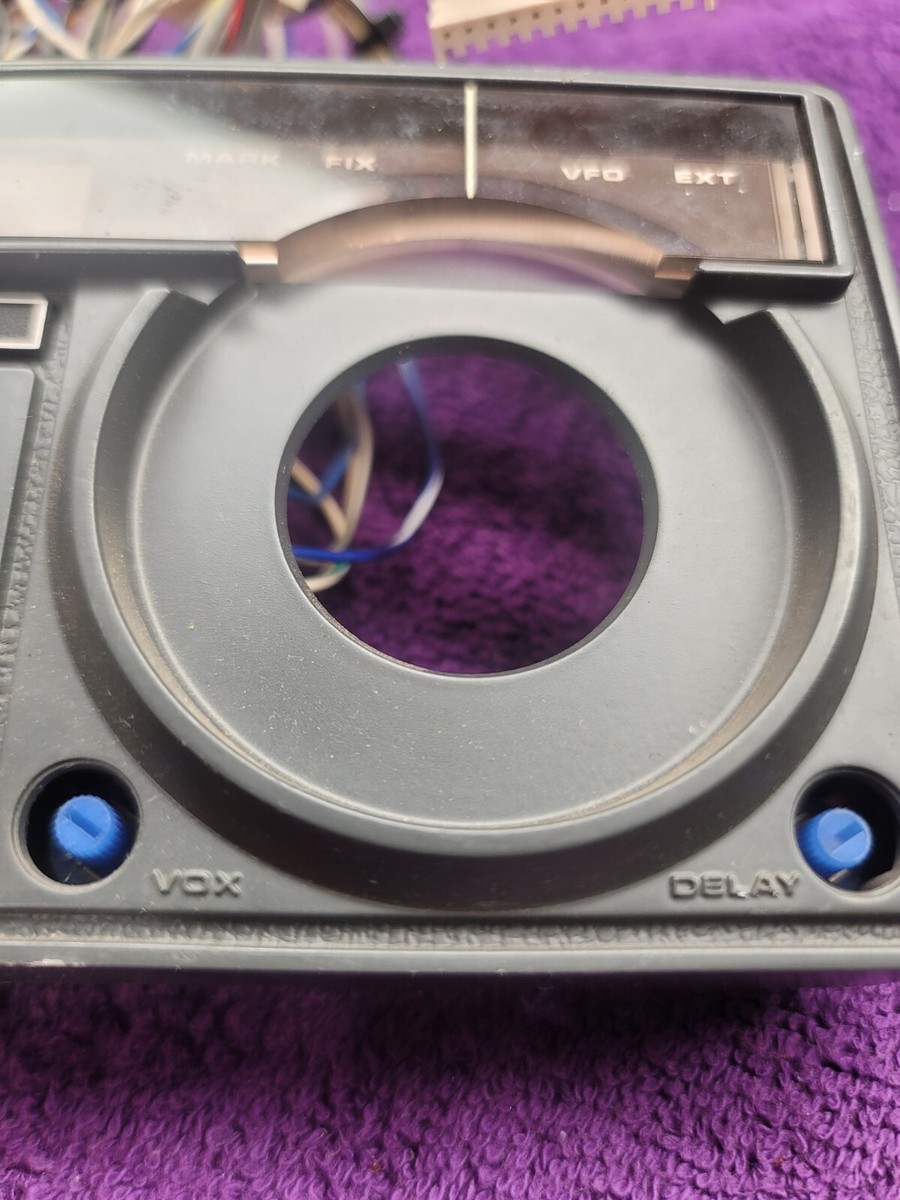 YAESU FRONT PANEL W/ CONTROLS KNOBS ETC FOR YAESU FT 707 HF YAESU FRONT PANEL W/ CONTROLS KNOBS ETC FOR YAESU FT 707 HF