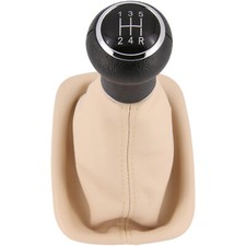 Schaltknauf und Schaltsack mit Rahmen für Audi A4 B5 | BJ 1998 - 2001 | 5 Gang