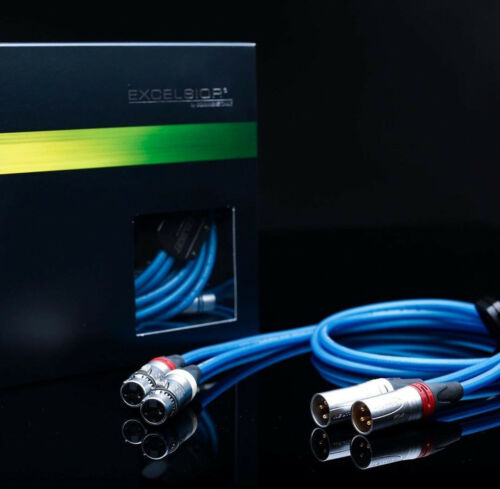 Sommercable EXCELSIOR® BlueWater mit „SATIN“-EMC-Spezial-XLR-Verbindern 2x0,75m - Picture 1 of 6