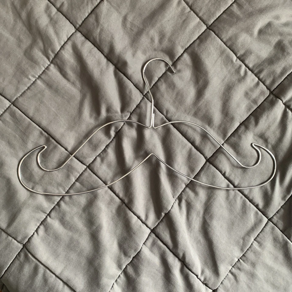 Perchas de alambre bigote (por GAMAGO) ¡LOTE DE 16 PIEZAS! Foto 2 de 4