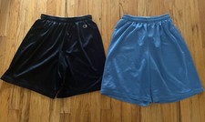 BOYS CHAMPION SPORT-TEK MESH SHORTS ATHLETIC BASKETBALL Y2K Boys XL Mens SM LOT