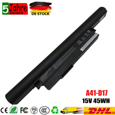 Oyoba 45Wh 40064926 A41-D17 Laptop Akku Für Edion Akoya E7411 E7415