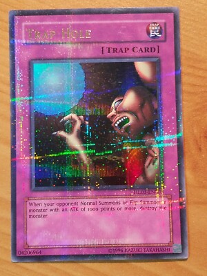 IJLaカード UTR Raolie yugioh Trap Hole HL03-EN003 Ultra Parallel Rare Hobby League new