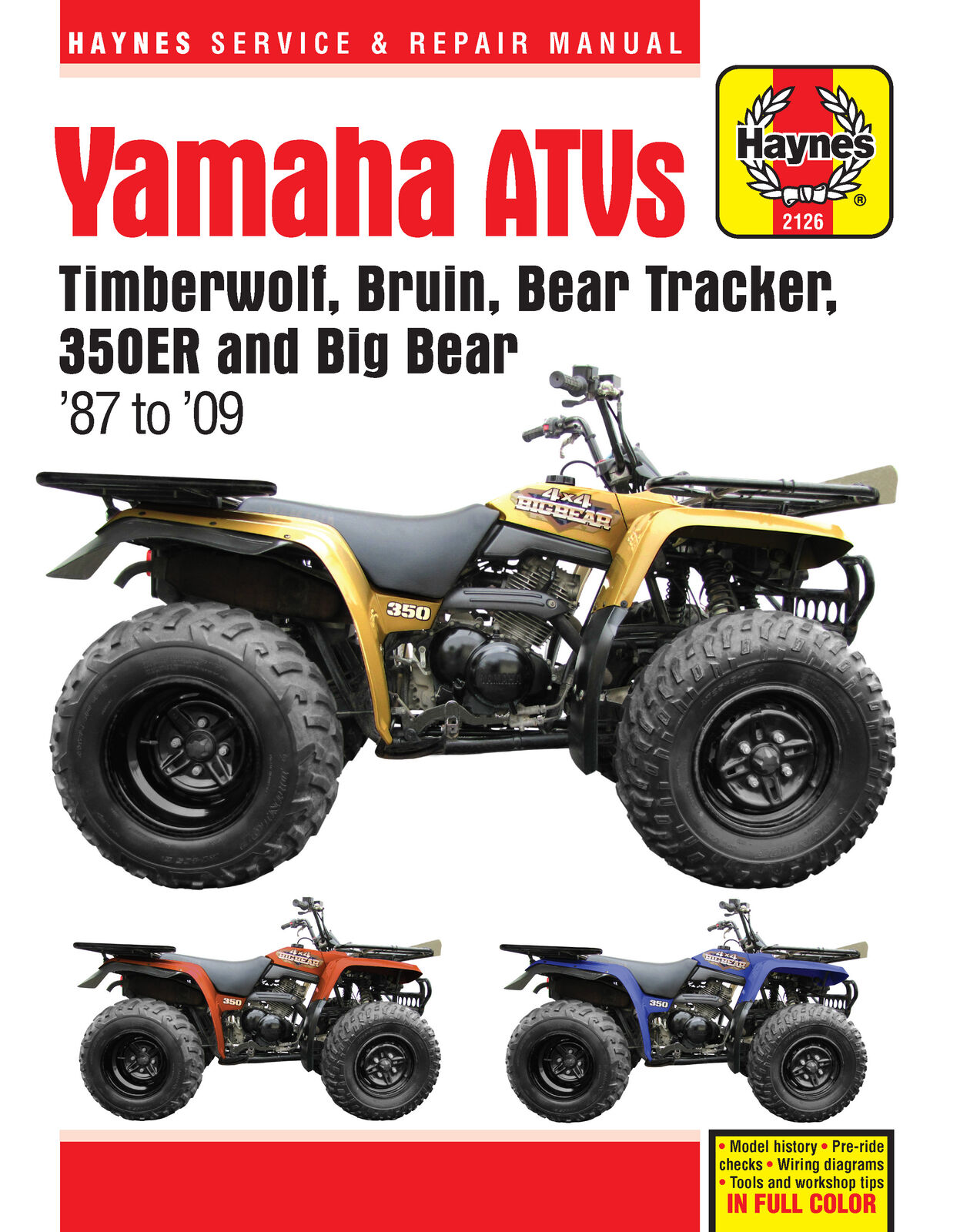 Yamaha ATVs (87 - 09) Haynes Repair Manual (Paperback)