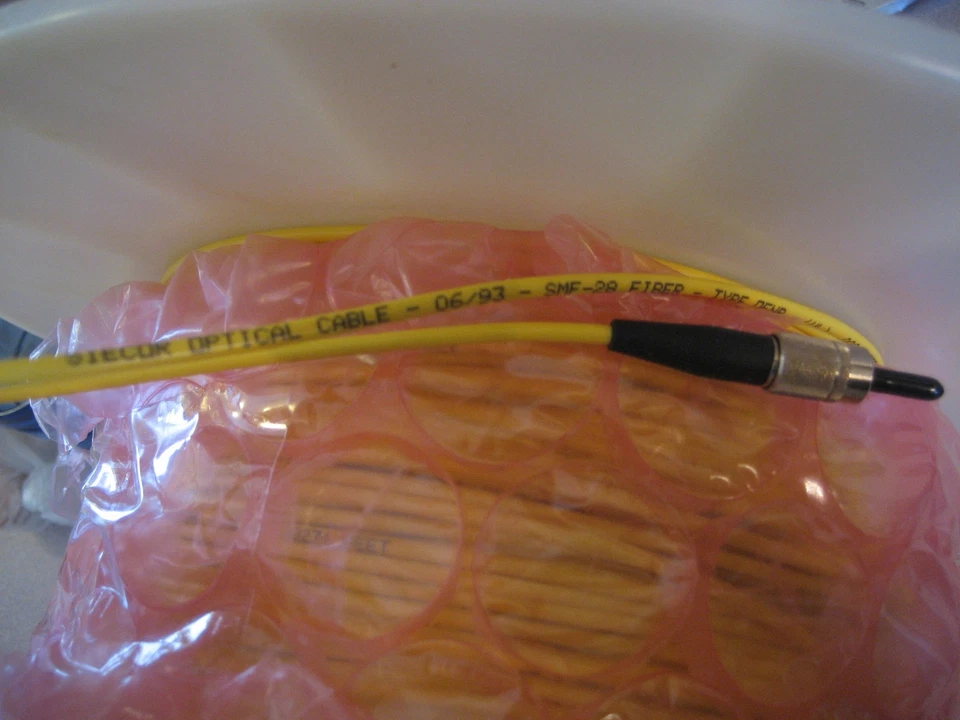 NEW Molex Fiber Optic Cable Siecor 100 M  SMF-28  PN#- 86299-0616  06/93 OFNR - Image 4 of 4