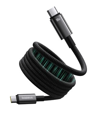 Baseus PD 100W USB C Magnetkabel für iPhone 16 15 Schnellladekabel Typ C