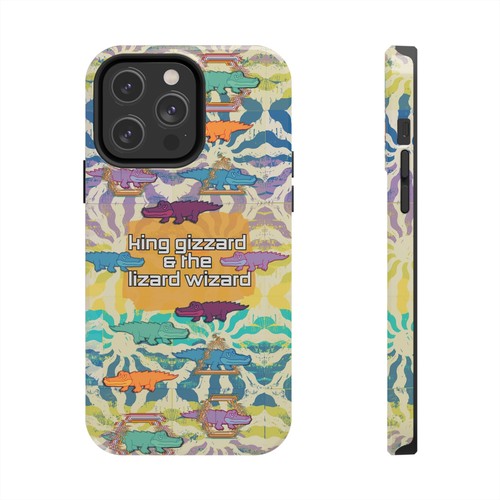 King gizzard & the Lizard Wizard iPhone Case KGLW All Models Alligator Original - Picture 8 of 14