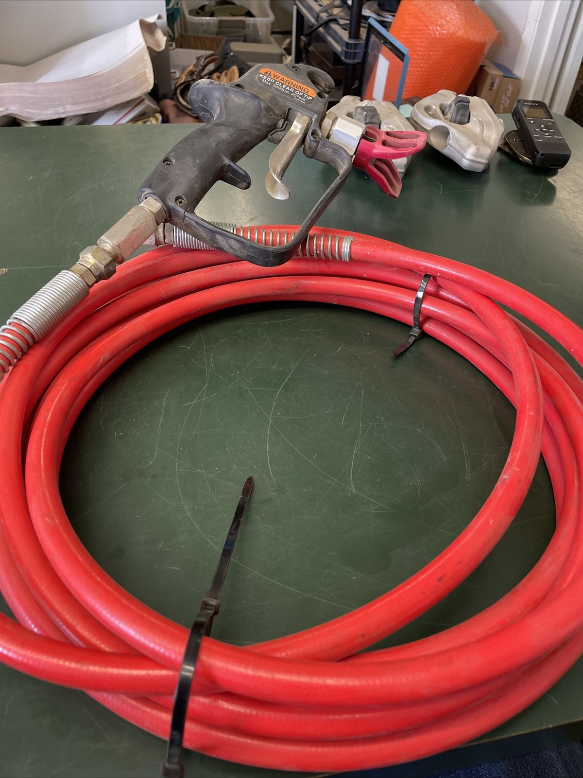 Wagner GX06 Spray Gun Painting power air compressor paint sprayer 1/4" Hose Cuisine reunionnaise