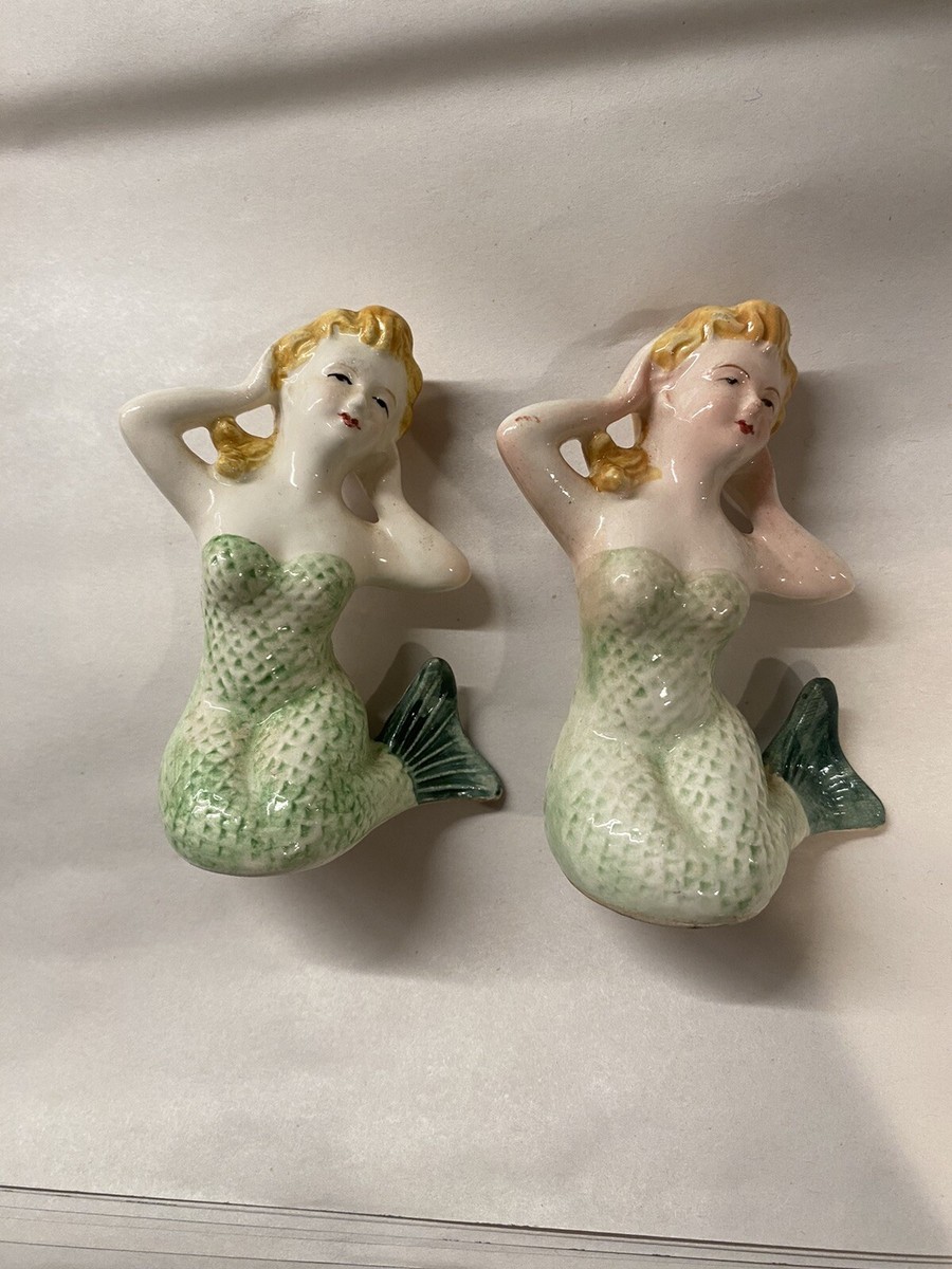 【ヴィンテージ】RelcoJapan Salt & Pepper Shakers Vintage Relco Mermaid Salt and Pepper Shakers - Japan RARE FIND | eBay