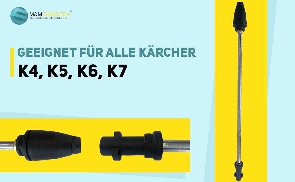 Hochdruckreiniger Dreckfräser Rotordüse - Kompatibel Mit Kärcher K2-K7