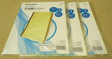 Office Max OM99025 3 Packs of 5 Binder Dividers 8 1/2in x 11in