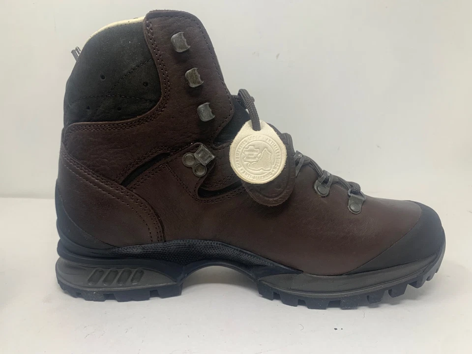 NEW Hanwag LEATHER Lhasa Lady Hiking Boots Size US 9 Eur 42 Maroon Chestnut - Image 2 of 4