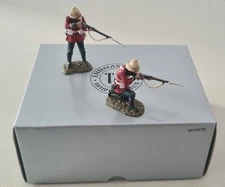 THOMAS GUNN SFA007B 24th BRITISH INFANTRY FIRING DOWNWARDS (RETIRED)