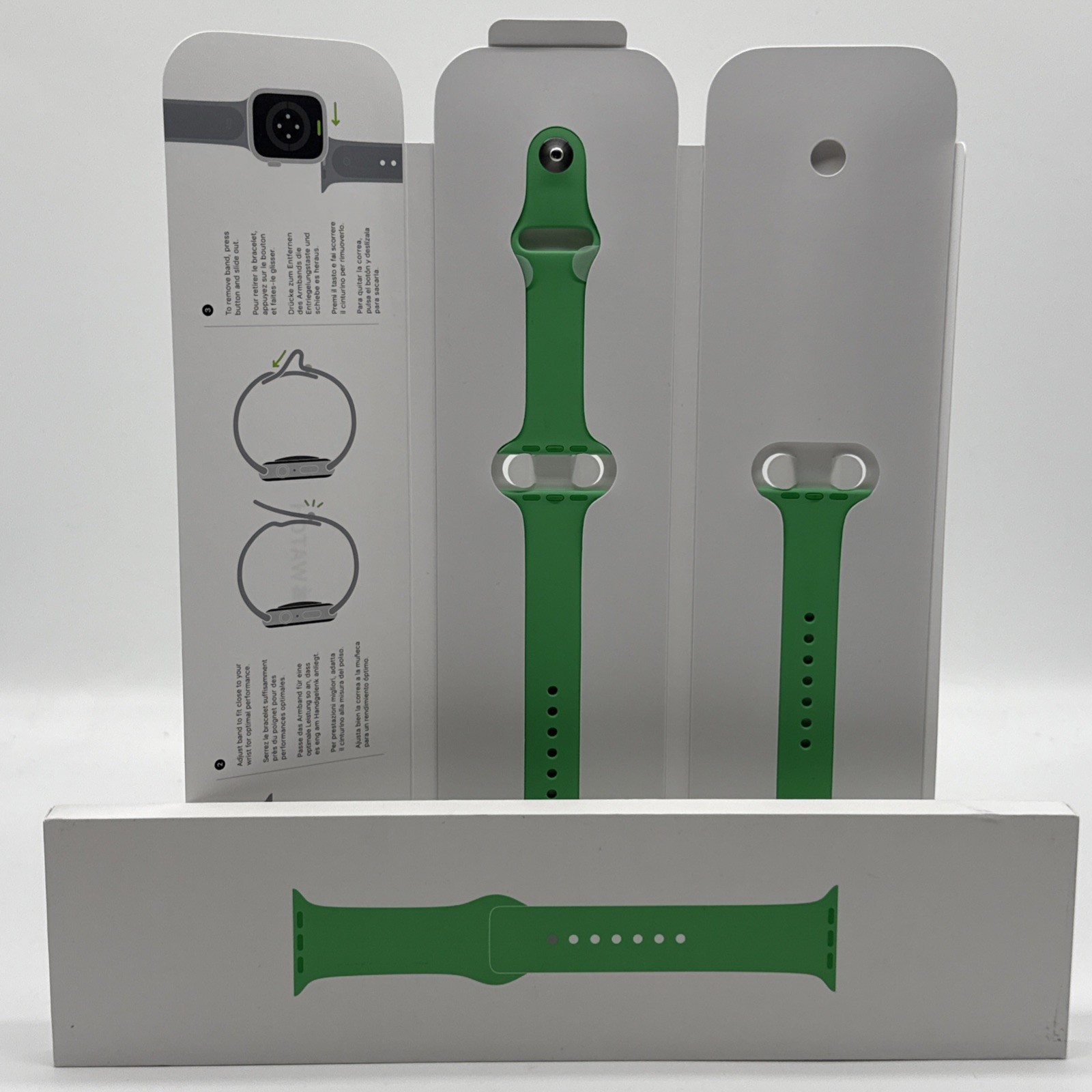 OFFICIAL GENUINE APPLE WATCH 44MM 45MM 46MM 49MM SPORT BAND BRIGHT GREEN